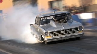 Blown V8 Chevy Nova  SCH Racing [upl. by Enela]