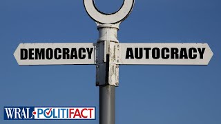 Fact check Are democracies thriving more than autocracies [upl. by Osnohpla640]