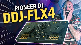 Review do novo controlador Pioneer DJ DDJFLX4 [upl. by Nodal]