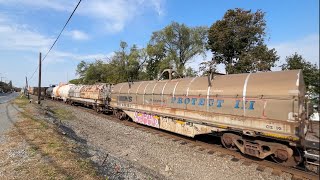 NS Manifest freight as seen at Alburtis [upl. by Chaim]