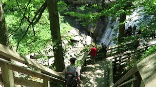 Brandywine Falls at Cuyahoga Valley National Park  Cleveland Ohio USA [upl. by Nosrak503]