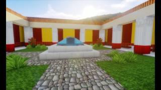 Domus Romana  Roman House  Latin  Minecraft [upl. by Leahciam25]