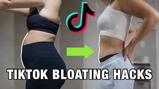 Trying BLOATING HACKS From TIKTOK Gut Tok Healing My Gut in 2 Days GUT HEALTH Tips  Morgan Green [upl. by Jahncke]