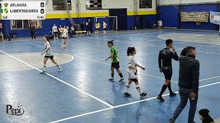 2024 1ra Div 1er Tiempo AFA Futsal Fem Atlanta Vs Libertadores [upl. by Negris803]