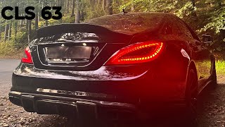 CLS 63 AMG 611 hp  V8 SOUND [upl. by Fredie260]