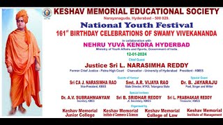 161st BIRTHDAY CELEBRATIONS OF SWAMY VIVEKANANDA National Youth Festival [upl. by Auohc]