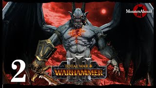 Total War Warhammer 3  Daemon Prince Preview 2 [upl. by Maggee845]