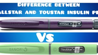 Difference Between ALLSTAR and TOUSTAR Insulin Pen Hindi  Know How to Refill Lantus amp Toujeo [upl. by Emmons918]