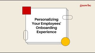 Personalizing Your Employees Onboarding Experience [upl. by Dearborn]