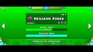 Time for Hexagon Force  Geometry Dash [upl. by Trabue824]