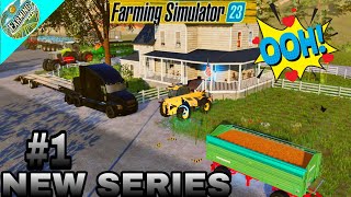 Farming simulator 23 new series Episode 1 corn 🌽🌽🌽 Sell 1000000FS 23 mod APK mobile download [upl. by Ennasor]