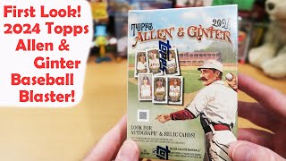 First Look 2024 Allen amp Ginter Baseball Blaster [upl. by Blood]