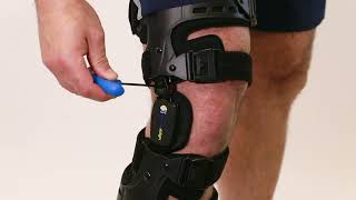 Osteoarthritis Unloader Knee Brace Fitting Video by Brace Direct [upl. by Nathanael496]