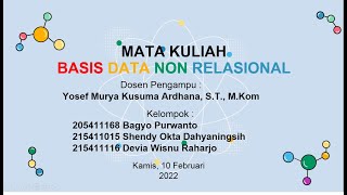 MENGENAL PERBEDAAN ANTARA BASIS DATA RELASIONAL DENGAN BASIS DATA NON RELASIONAL [upl. by Trixi795]