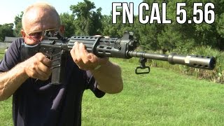 RARE Full Auto FN CAL Assault Rifle 556 FAL prototype Unicorn Guns with Jerry Miculek [upl. by Apfel434]