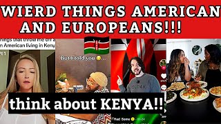 WI£RD THINGS AMERICANS 🇺🇸 AND EUROPEANS THINK ABOUT KENYA  shocking [upl. by Neeoma]