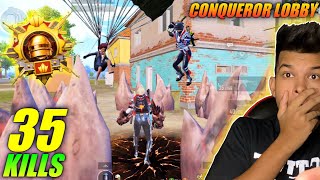 😱 35 KILLS IN CONQUREIOR TOP 100 RANKING IN BGMI WITH FULL SQUAD  NEONXPAWAN BGMI GAMEPLAY [upl. by Aihsetan270]