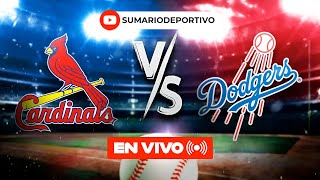 MLB EN VIVO CARDENALES VS DODGERS  GRANDESLIGAS [upl. by Naed]