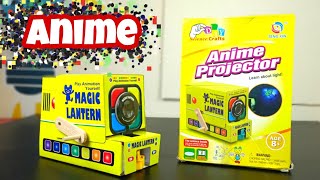 Anime Projector from Science Crafts  Unboxing and Test Peephole View Toys [upl. by Lennard]