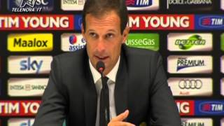 Allegri lite con Robinho quotMi ha fatto perdere un cambioquot [upl. by Ajar312]