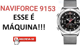 RELÓGIO NAVIFORCE 9153 UMA MÁQUINA👏🏿👏🏿👏🏿 [upl. by Nellad]