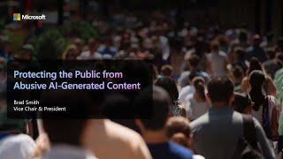 Protecting the Public from Abusive AIGenerated Content [upl. by Airdnaxila]