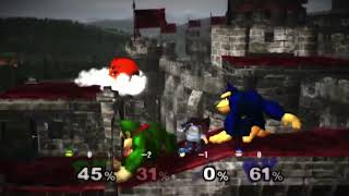 Castle Siege in Super Smash Bros Melee [upl. by Idelle]