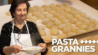 Enjoy Aves anolini in brodo flavoursome filled pasta from Parma  Pasta Grannies [upl. by Fronnia]