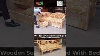 Wooden Sofa Combined With Bed Useful Products For Small Homes Sofa Kết Hợp Giường Gỗ  Do Go 24H [upl. by Buerger]