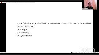 Respiration in plants BiologySession 11 [upl. by Cheatham361]