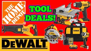 DeWALT Power Tool Deals At Home Depot Bonus Amazon Deals [upl. by Nerreg]