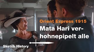 Geheimagentin mehrsprachig unterwegs  NEUE STAFFEL Sketch History 2018  ZDF [upl. by Anuahc109]