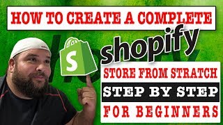 SHOPIFY Tutorial For Beginners  Create An Online Shopify Store 2019🔥 [upl. by Ocire399]