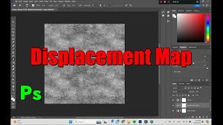 Photoshop  How To Do A Displacement Map In Photoshop  3D Modeling  Tutorials  Lets Do Tech [upl. by Akihsay]