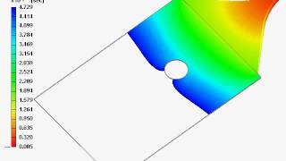 Moldex3D Weld Line Prediction of Hole Design [upl. by Kemme]