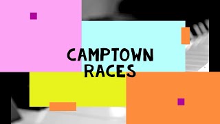 Camptown Races Piano Tutorial Synthesia  midi [upl. by Annam]