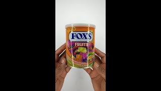 Foxs Crystal Clear Flavored Candy Tin shorts [upl. by Ahseile]