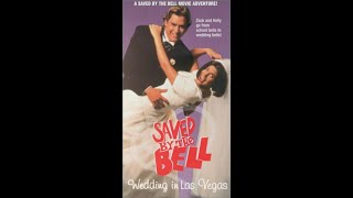 Opening To Saved By The Bell Wedding In Las Vegas 1998 VHS [upl. by Einehpets495]