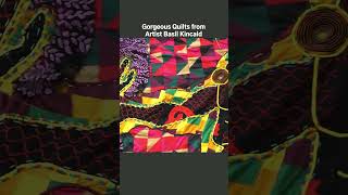 Gorgeous Quilts from Artist Basil Kincaid quilting art [upl. by Ellatnahc]