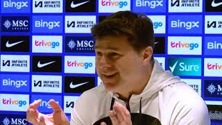 Mauricio Pochettino Post Match Press Conference Chelsea vs Aston Villa 50 [upl. by Rosene]