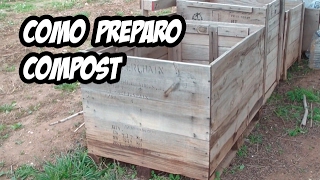 Como Preparo Compost  Abono Organico [upl. by Cartwell383]