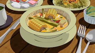 Ghibli food 3d 🥙🌿 [upl. by Chafee]