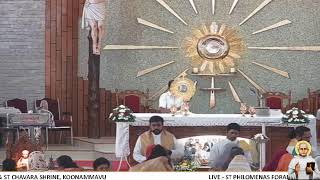 29 NOVEMBER 2024 II AM II LIVE HOLY MASS amp NOVENA II ST PHILOMINAS CHURCH KOONAMMAVU [upl. by Lawton]