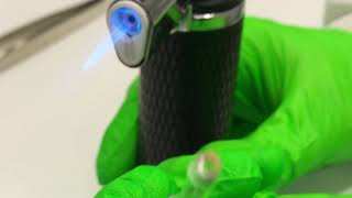 Glass ampoule sealing an alternative method [upl. by Grane]