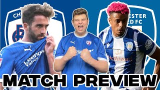 MATCH PREVIEW CHESTERFIELD VS COLCHESTER UNITED [upl. by Nauqe]