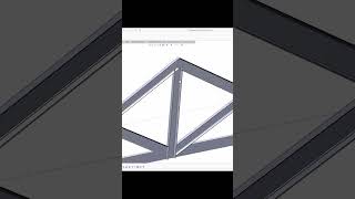 Steel Building Design Using SOLIDWORKS Weldments structural engineering industrial design fast [upl. by Ahsinak]