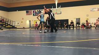 Tony Howard Tucson Pride Wrestler for Sahuarita Middle School SMS tournament 98lbs 7th grade [upl. by Creighton850]