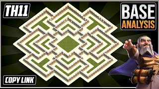 New BEST TH11 HYBRIDTROPHY Base 2020  Town Hall 11 TH11 Hybrid Base Design  Clash of Clans [upl. by Katalin]