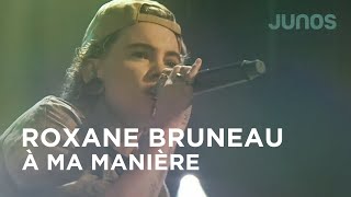 Roxane Bruneau performs quotÀ ma manièrequot  Juno Awards 2022 [upl. by Kreg]