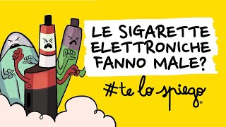 Sigarette Elettroniche e Altri Prodotti del Tabacco Quanto fanno male  TELOSPIEGO [upl. by Bernie]